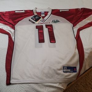 Larry Fitzgerald Cardinals Superbowl jersey
